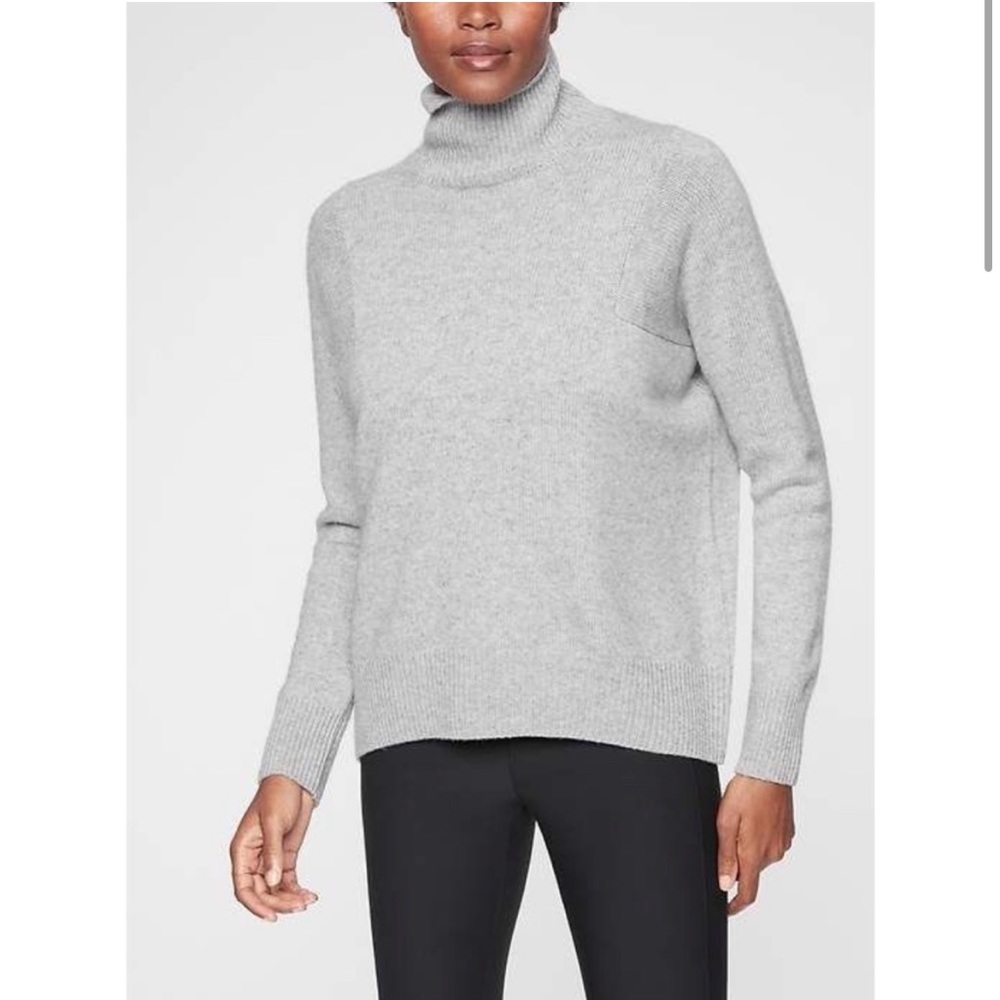 Athleta Bedford Cashmere Wool Turtleneck